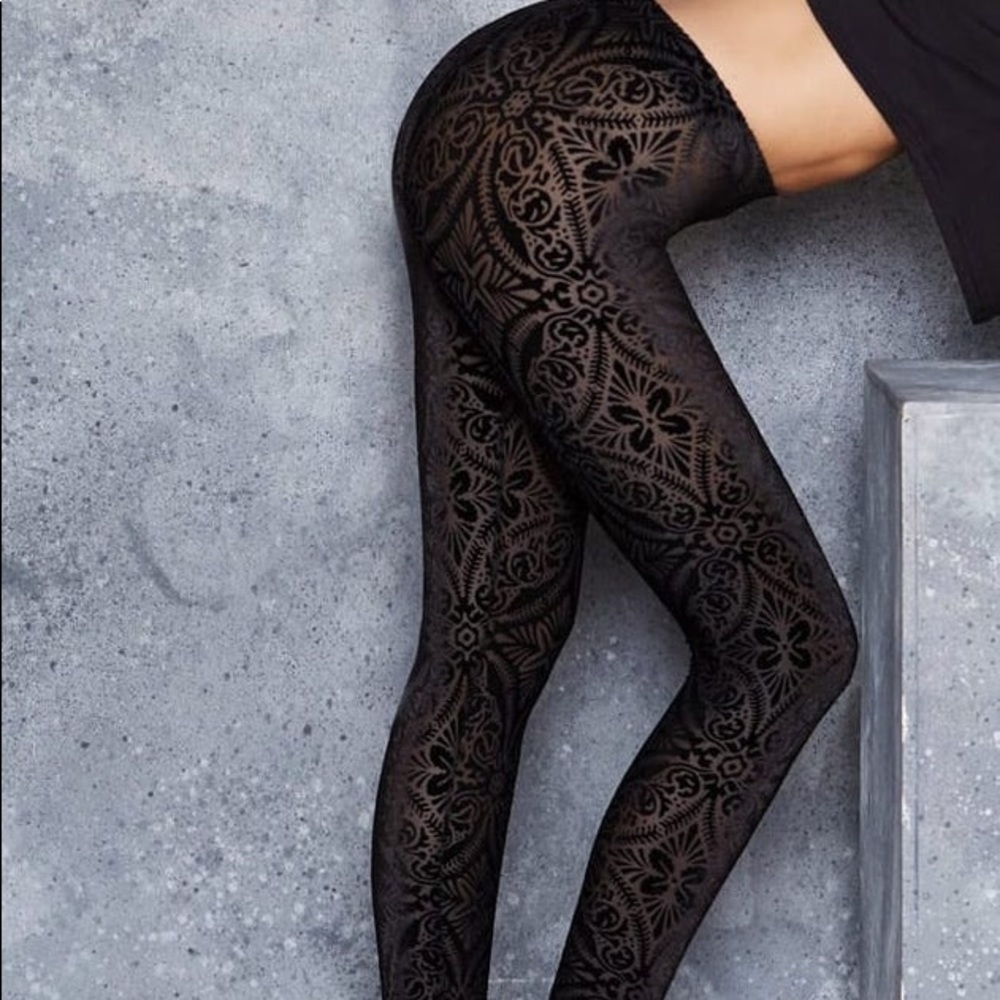 Blackmilk Burned Velvet Leggings